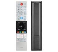 Télécommande CT-8567 compatible avec Toshiba Smart 4K LED TV 40QV2F63DG 55UK3C63DB 65UK4D63DB 43UV2363DB 50UV2363DB 32LV3E63DAZ 65QV2363DG 65QV3363DG 35QV3363DG 2WV2E Contrôleur de remplacement 63DG
