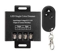 Télécommande, DC12-24V 30A 750W 3 Touches RF gradateur télécommande sans Fil gradateur contrôleur de lumière