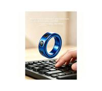 Télécommande de Bague Portable, Contrôleur de Bague Sans Fil pour la Prise de Photos, Lecture de Musique, Pause, Bouton Pratique en Forme de Bague