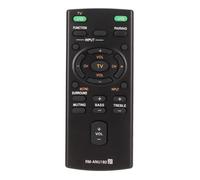 Télécommande de Barre de Son - SALUTUYA - RM ANU192 - Compatible RM ANU191 - Noir - Smart Chip