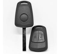 Télécommande de e voiture sans fil 1 x boîtier + 1 x clé vierge HU100 compatible avec Opel