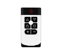 Télécommande de Garage 8 en 1 Multifréquence 300-915 MHz, Clone 433 MHz 868 MHz 315, Télécommande Porte-Clés Blanche