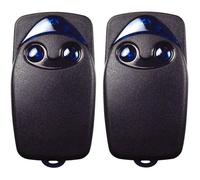 Télécommande de garage électrique - PZCC - Flo2r-s 433,92 MHz - 2 boutons - Compatible Nice Remote - Portée 50 m