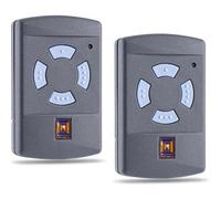 Télécommande de garage - PZCC - HSM4 868 MHz - 4 touches - Portée 30 m - Pile incluse