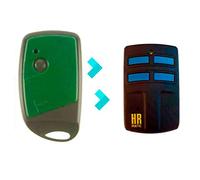 Télécommande de garage universelle HR MULTI 2 compatible FORSA RT1