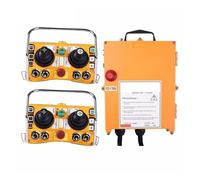 Télécommande de grue à tour, Joystick industriel sans fil, double bascule, Radio, contrôleur de pont aérien Sans Interférence(2T 1R,UHF)