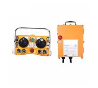 Télécommande de grue à tour, Joystick industriel sans fil, double bascule, Radio, contrôleur de pont aérien Sans Interférence(1T 1R,UHF)