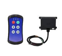 Télécommande de grue industrielle sans fil à 4 boutons, contrôleur de camion hydraulique, télécommande Radio de levage arrière(B(1T 1R),AC-DC36-480)