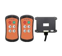 Télécommande de grue industrielle sans fil à 4 boutons, contrôleur de camion hydraulique, télécommande Radio de levage arrière(C(1T 2R),AC-DC36-480)