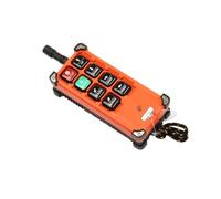 Télécommande de grue Radio sans fil industrielle VHF/UHF F21-E1B, 2 émetteurs et 1 récepteur for grue de levage,Signal Ultra-stable(2T1R DC12-24V UHF)