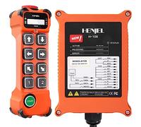 Télécommande de grue sans fil radio industriel 8 canaux Bouton Contrôleur pour 220V 380V grue palan électrique Émetteur et récepteur