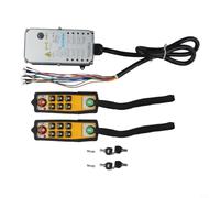 Télécommande de palan industriel étanche et résistante à l'huile pour convoyeurs de grues et pompes à béton avec fréquence de transmission anti-interférence de 800 MHz (DC24V)