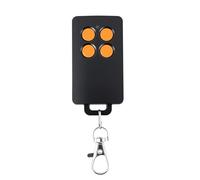 Télécommande de Portail 4 Canaux Compatible avec SCS Sentinel AAM0121,Code Roulant Sécurisé,Portée 50m,433,92 MHz,Pour Portail & Garage -Incl. Pile CR2032(Orange)