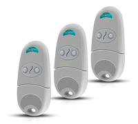 Télécommande de Portail 433,92 MHz - Compatible avec CAME TOP432NA - 2 Canaux, 3 Télécommande + 3 Paire de Piles Bouton - Pour Portes de Garage & Portails Automatisés