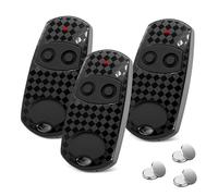 Télécommande de porte de garage 433,92 MHz, 3 pièces, 2 canaux, compatible avec Top432 et Top432EE