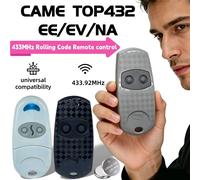 Télécommande de porte de garage à code roulant double canal 432,92 MHz Came Top432Na Top432Ee Top432Ev Top433.92Mhz, émetteur de clonage face à face TOP432 EE-20PCS