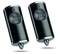 Télécommande de porte de garage - PZCC - 868.3 MHz - Lot de 2 - Compatible Hörmann HSM HSE HS HSZ - Code roulant