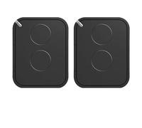 Télécommande de porte garage compatible avec code tournant 433,92 MHz NICE ON2 ON4 ON2E ON4E FLO2R-S FLO4R-S(2pcs-2buttons)