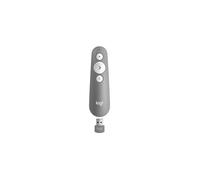 Logitech Télécommande de présentation R500s – Pointeur laser rouge 20 m – Bluetooth 4.0 LE – Gris