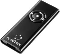 Télécommande de présentation Renkforce RF-PLP-200 sans fil avec pointeur laser