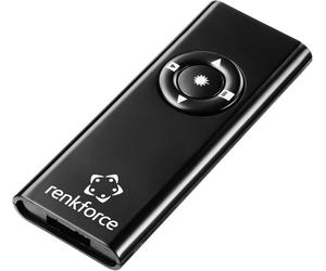 Télécommande de présentation Renkforce RF-PLP-200 sans fil avec pointeur laser
