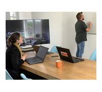 WE Télécommande de présentation sans fil avec pointeur laser intégré G