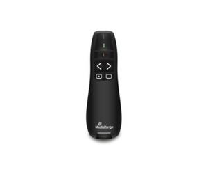 Télécommande de Présentation sans fil Laser 5 Boutons Super Fluide MediaRange Noir
