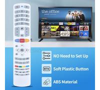 Télécommande de Rechange 06-5FHW53-A053X pour TCL Thomson46FU5554W 50UA6406W 32FZ5533W 40FZ5533W 39FU5553CW 40FZ5534W 39FU5554CW 42FU5553W 55UA6406W 46FU5553CW pour télécommande TCL