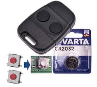 Télécommande de Rechange 2 Boutons + Micro Bouton + Batterie compatible avec Land Rover