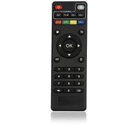 Télécommande de Rechange 3 en 1 pour Android Box x96 Mini - Compatible avec MXQ Pro H96+ M9X X96 M8 - Noir
