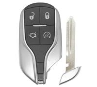 Télécommande de rechange 4 boutons pour clé de voiture Maserati Quattroporte Ghibli de 2014, 2015, 2016, 2017 par NorthAmerica Remote (FCC ID : M3N-7393490)