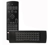 Télécommande de rechange 81 touches 2,4 G RF rétroéclairée Fly Air Mouse sans fil pour KODI TV BOX PC