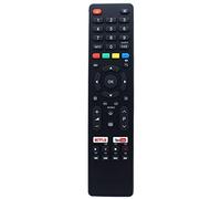Télécommande de rechange ATV55UHD pour Bauhn Kogan JVC Linsar CHIQ Saba Changhong Smart TV Netflix YouTube Key également compatible avec RM-C3348 RM-C3227 GCBLTV9MU RCKGNTVT001 ATV55UHDS-0519