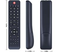 Télécommande de Rechange B8.080.446-2 Compatible avec NEC LED LCD TV Compatible avec B8080446-2 E325 E326 E425 E436 E505 E506 E556 E585 E588 E655 E656