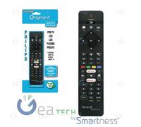 Télécommande de Rechange BRAVO ORIGINAL 4 COMPATIBILE TV Marque Philips Prévues