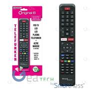 Télécommande de Rechange BRAVO ORIGINAL 6 COMPATIBILE TV A Marque TELEFUNKEN