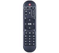 Télécommande de rechange compatible avec Android TV Box X96 Mini, X96 Max, X96 MAX+ Ultra, X96 Air, X96 X4, X98 Mini+, X96Q, compatible avec HK1 Box, HK1 Max, HK1 RBox, MXQ, T95 : X96S Remote