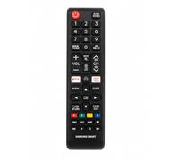 Télécommande de rechange compatible avec certains téléviseurs intelligents Samsung | Aucune programmation requise | Boutons de raccourci Netflix et Prime Video | Télécommande TV complète.