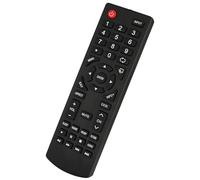 Télécommande de rechange compatible avec DX15L150A11 DX-LDVD1910A RC-401-0A ZRC102 DXLCD1909 DXLCD2609 E198MZNKWBBDNN E198SZNKWBBBNN E268MZNKWBBDNN X55L150A150A150A150A150A150A150A1 11 DX-. 24LD230A12A Pour TV Dynex