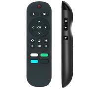 Télécommande de rechange compatible avec Sharp Roku TV LC-55LBU591U LC-55LB481C LC-24LB601U LC-43LB601C LC-60Q7370U LC-32LB591C LC-58Q7330U LC-65Q7320U LC-43LB601U LC-50LBU591U LC-591U 8Q738 0U LC