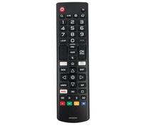 Télécommande de rechange ergonomique AKB75675304 pour téléviseurs 32LM570BPUA 32LM620BPUA - Couverture de 10 m - Synchronisation rapide - Télécommande de rechange