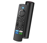 Télécommande de rechange Firestick compatible avec toutes les séries Fire Insignia TV Stick (2e/3e génération)/4K/Lite/4K Max, Smart TV 3e génération/TV Cube (1ère/2e/3e génération) avec commande