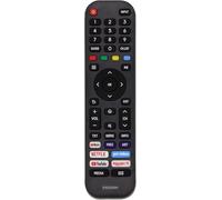 Télécommande de rechange Hisense EN2G30H/EN2A30 pour Hisense VIDAA LCD LED 4K UHD Smart TV avec Netflix, Prime Video, YouTube, Rakuten Bouton de raccourci