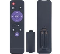 Télécommande de rechange pour Android TV Box Controller pour H96 Max X3, Android 10.0 TV Box X88 Pro X88Pro H96 Mini H96 Max H96 Mini, HK1 Box, 6K Plus Ultra HD, HK1 Box,
