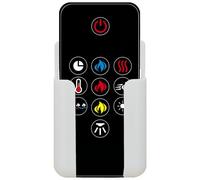 Télécommande de rechange pour cheminée électrique Napoleon W660-0210-SER NEFL50CHS NEFL60CHS NEFL42CHD NEFL74CHD NEFL42CHD-1 NEFL50CHD-1 NEFL60CHD-1 NEFL74CHD-1 NEFL100CHD-1 avec support de montage