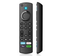 Télécommande de rechange pour Fire Insignia Stick, pour télécommande Firestick (2e/3e génération/4K/Lite/4K Max), Cube/Smart TV 3e génération avec contrôleur vocal