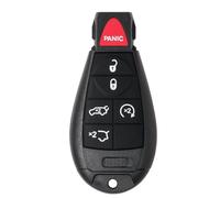 Télécommande de rechange pour Jeep Grand Cherokee 2011 2012 2013 | Compatible avec FCC IYZ-C01C, pièce # 68051666AI, 6 boutons, 433 MHz, verrouillage, déverrouillage, démarrage à distance
