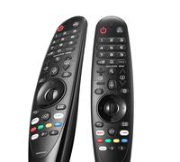 Télécommande de rechange pour LG Magic Remote MR19BA/MR20GA avec pointeur et fonction vocale - Télécommande universelle compatible avec de nombreux modèles de téléviseurs intelligents LG Netflix et