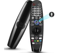 Télécommande De Rechange Pour Lg Voice Magic Tv, Mr23Ga Mr22Ga Mr21Ga Mr20Ga Mr19Ba Mr18Ba Mr650A Akb75855501 Rétroéclairage Magic Télécommande Avec Fonction Vocale Et Air Mouse Pour Lg Magi[X735]