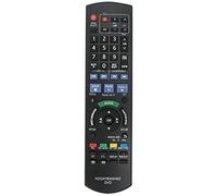 Télécommande de Rechange pour Panasonic DMR-EX773EBK DMR-EX83EB-K DMR-EX86EB-K DMR-EX86EB-K DMREX773EBK DMREX83EB-K DMREX83EB-K DMREX86EB-K Enregistreur Compatible N2QAYB000469 ou N2QAYB000474